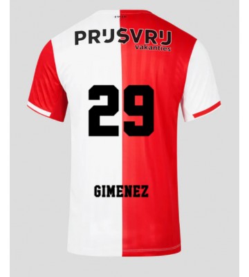 Feyenoord Santiago Gimenez #29 Primera Equipación 2023-24 Manga Corta